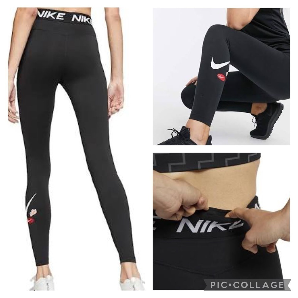 Nike One Dri-Fit Icon Clash Running Athletic Tights Leggings Women’s size medium